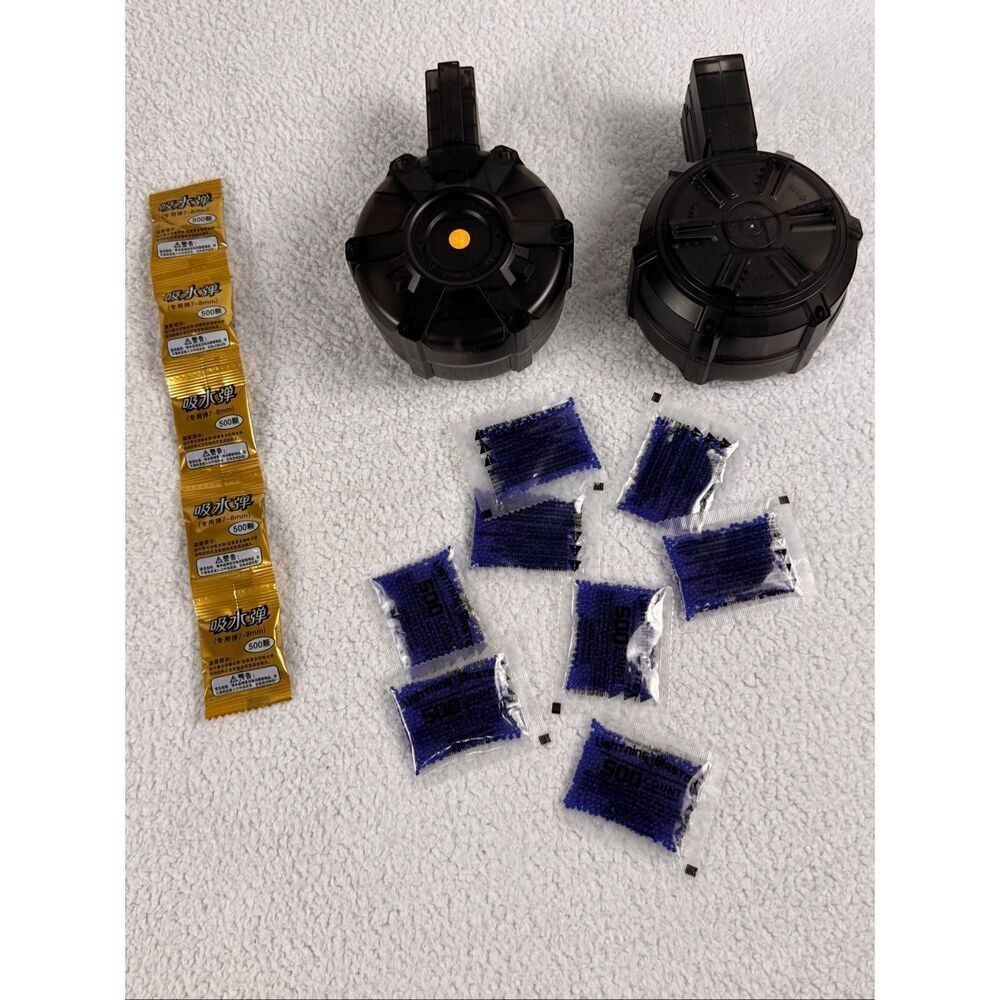 Gel Blaster Drum Magazine/Lot of 2